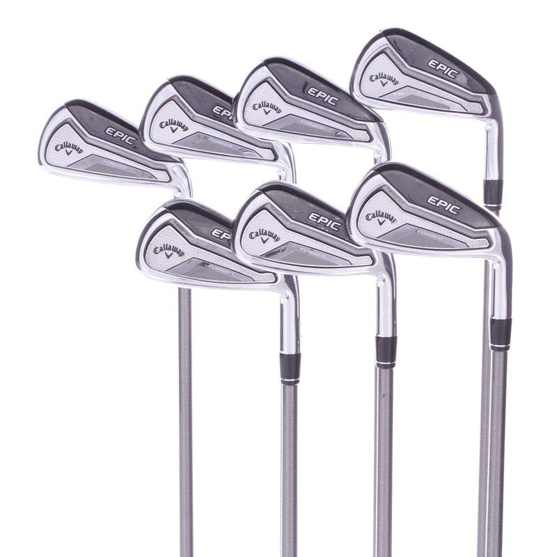 Callaway Gbb Epic Tungsten Irons 4-PW Regular - Steelfibre Fc80