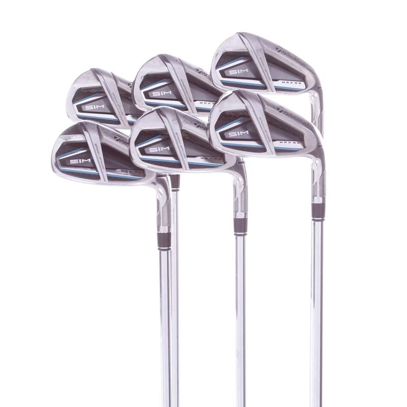 TaylorMade Sim Max OS Steel Irons 5-PW