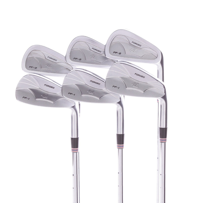 New Level PF-1 PF-2 Combo Forged Steel Men's Right Hand Irons 5-PW  Stiff - KBS Tour 80