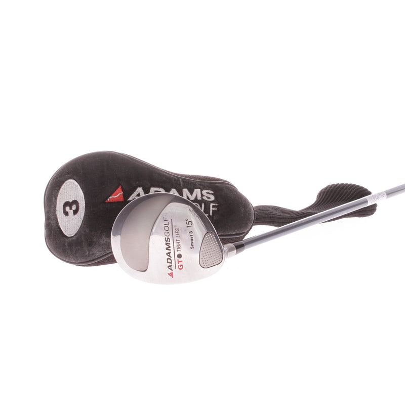 Adams Golf GT Tight Lies Graphite Men's Left Hand Fairway 3 Wood 15 Degree Regular - Adams Golf