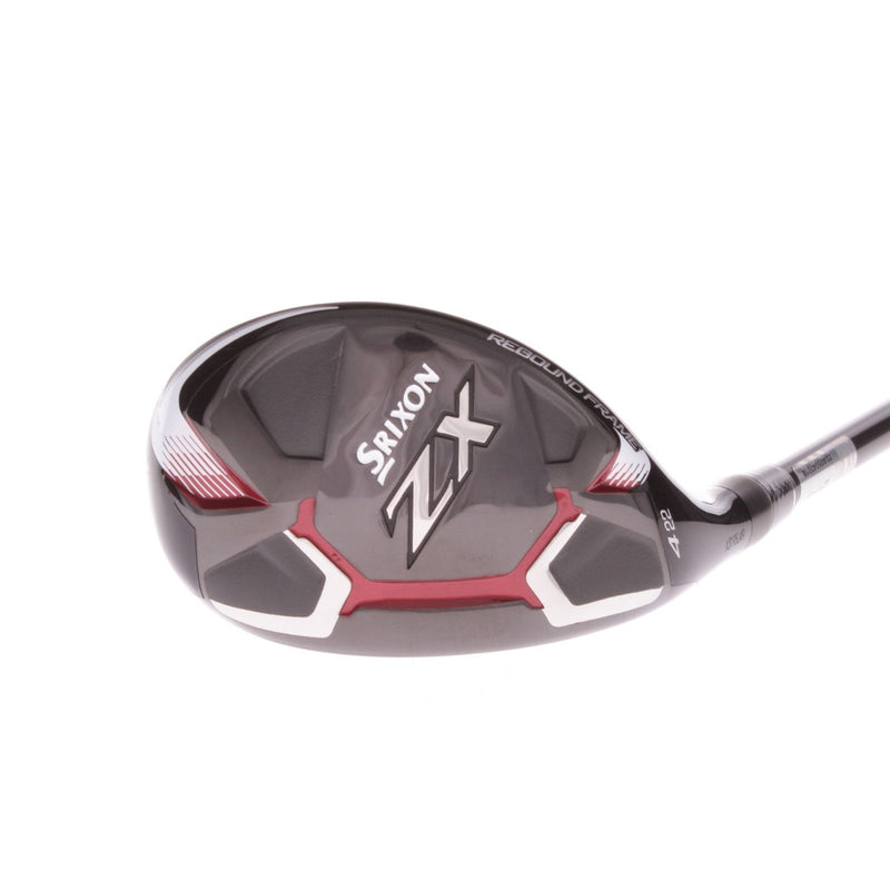 Srixon ZX Graphite Men's Left Hand 4 Hybrid 22 Degree Regular - Evenflow Riptide 5.5