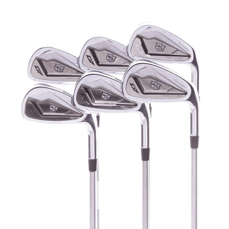 Wilson D7 Forged Steel Men's Right Hand Irons 5-PW Stiff - KBS C Taper Lite 110