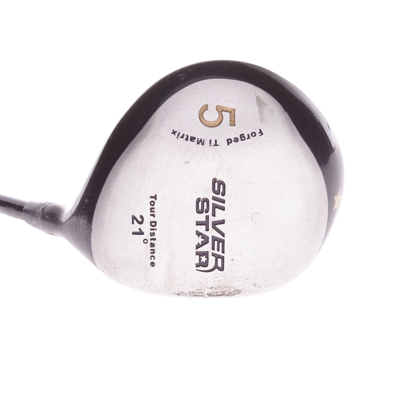 Silver Star Tour Distance Graphite Men's Right Hand Fairway 5 Wood 21 Degree Regular - Silver Star