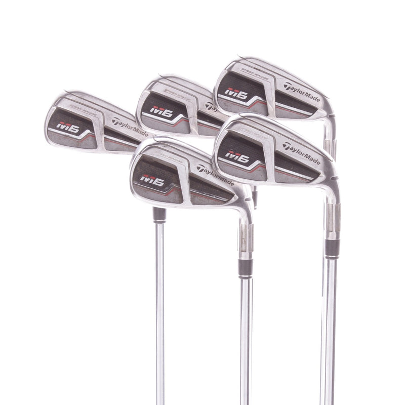 TaylorMade M6 Steel Men's Right Hand Irons 5-9 Regular - KBS Max 85