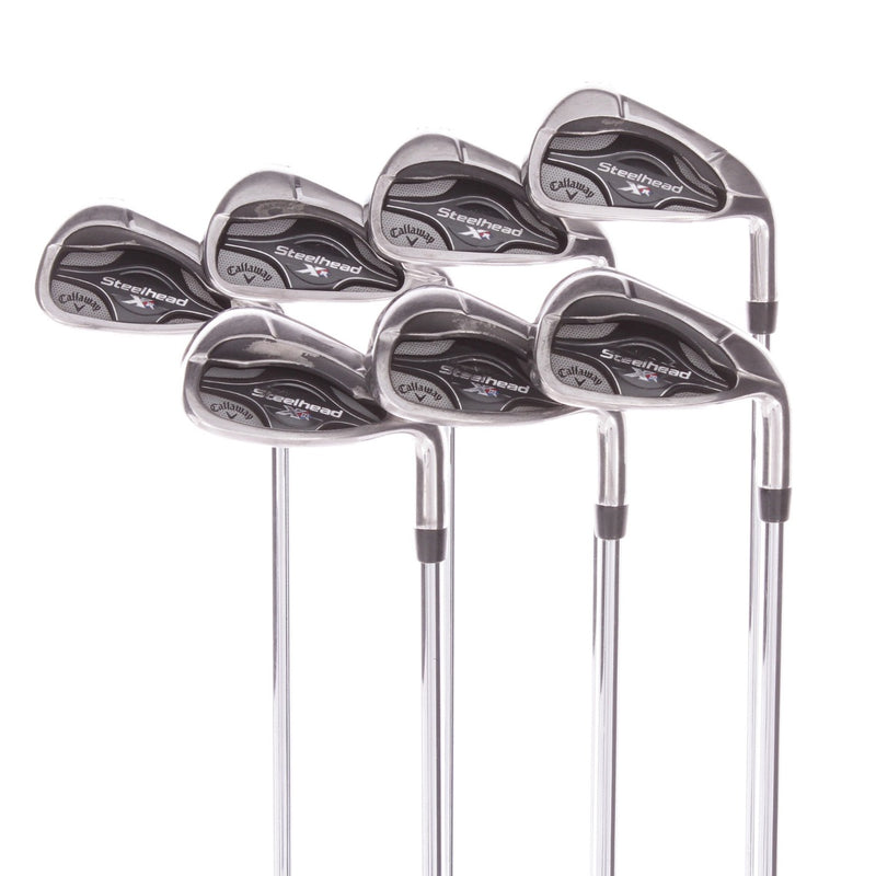 Callaway Steelhead XR Steel Men's Right Hand Irons 5-PW+GW Regular - True Temper XP 95