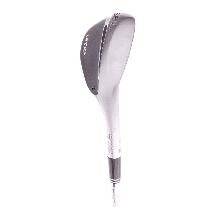 Cleveland RTX 4 Low-Grind Tour Satin Steel Men's Right Hand Lob Wedge 58 Degree 6 Bounce Stiff - Dynamic Gold Tour Issue