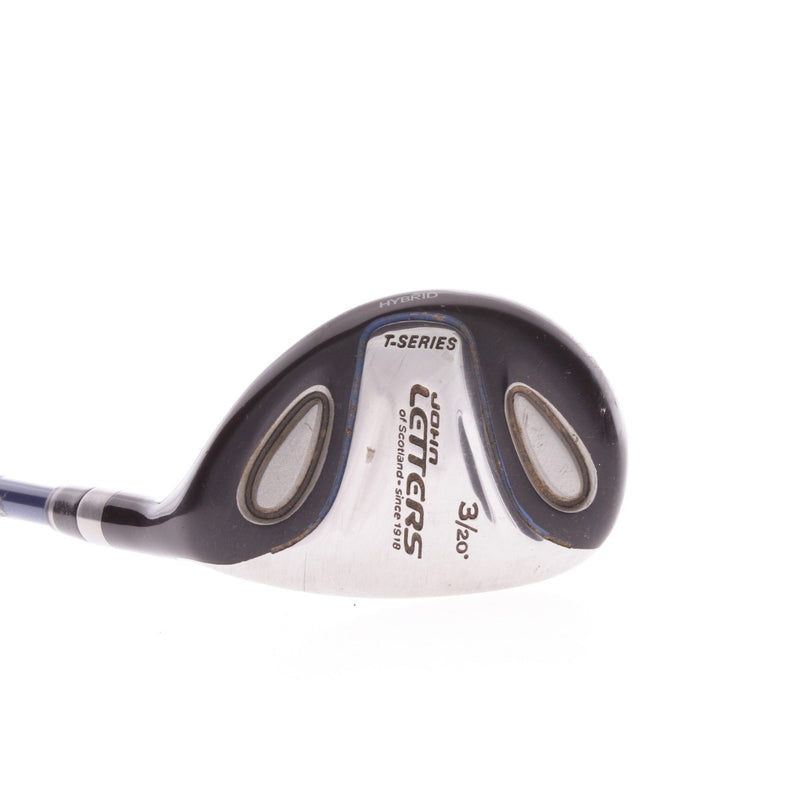 John Letters T Series Graphite Men's Right Hand 3 Hybrid 20 Degree Stiff - Aldila Gold 80