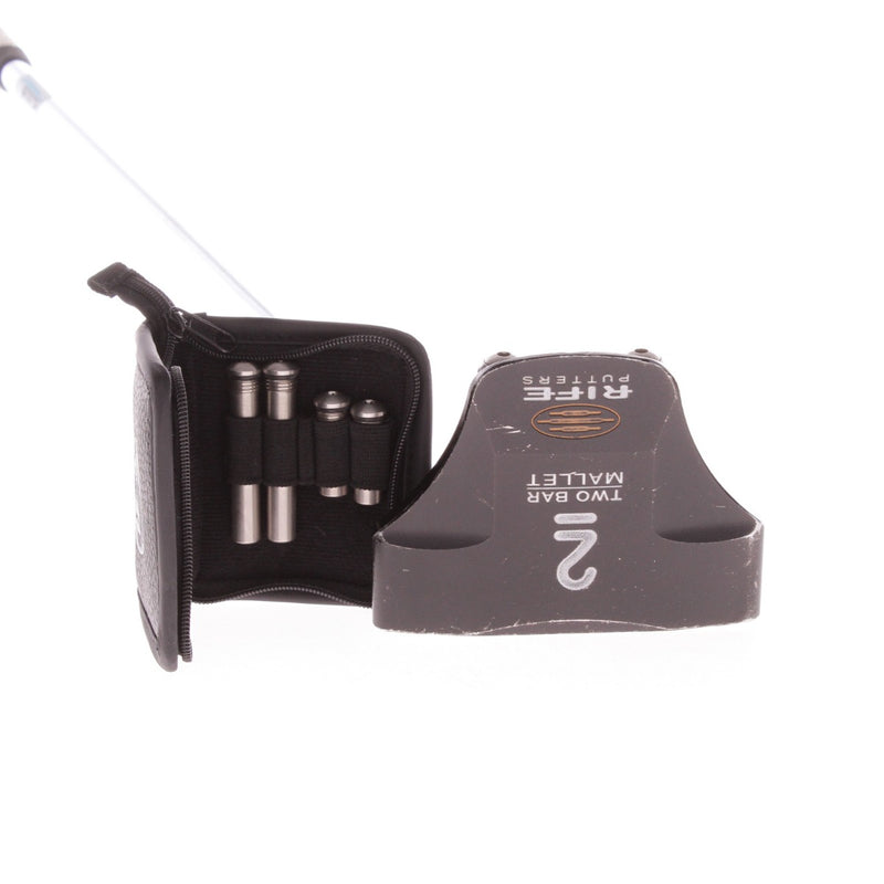 Rife 2 Ball Mallet Men's Right Hand Putter 32 Inches - Rife