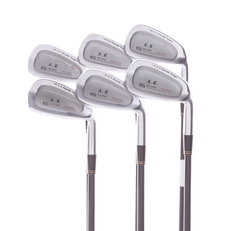 MG AK CB-3003 Graphite Men's Right Hand Irons 5-PW Regular - MGS-1011