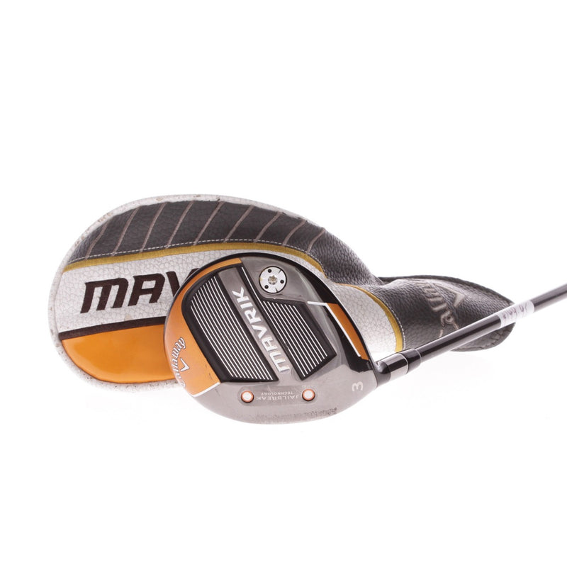 Callaway Mavrik Graphite Men's Left Hand Fairway 3 Wood 15 Degree Stiff - Riptide 6.0