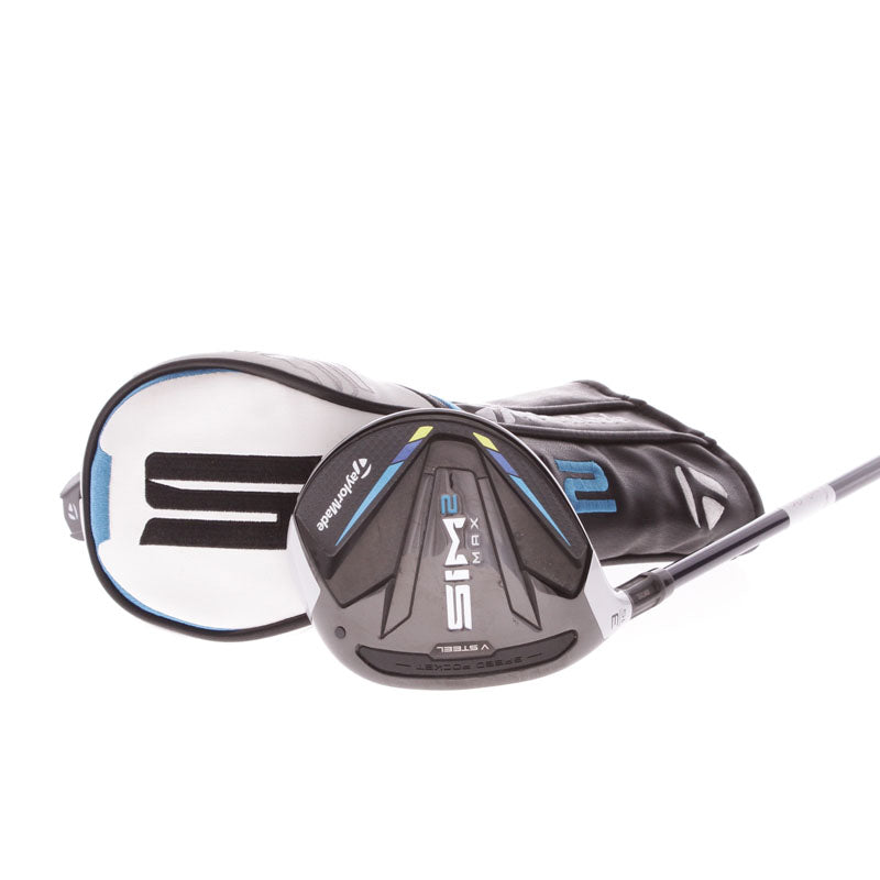 TaylorMade Sim 2 Max Graphite Men's Left Hand Fairway 3 Wood 15 Degree Regular - Fujikura Ventus