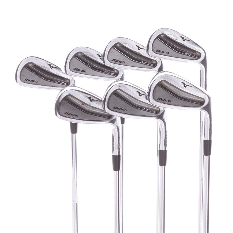 Mizuno MP 54 Steel Men's Right Hand Irons 4-PW Stiff - Dynamic Gold S300