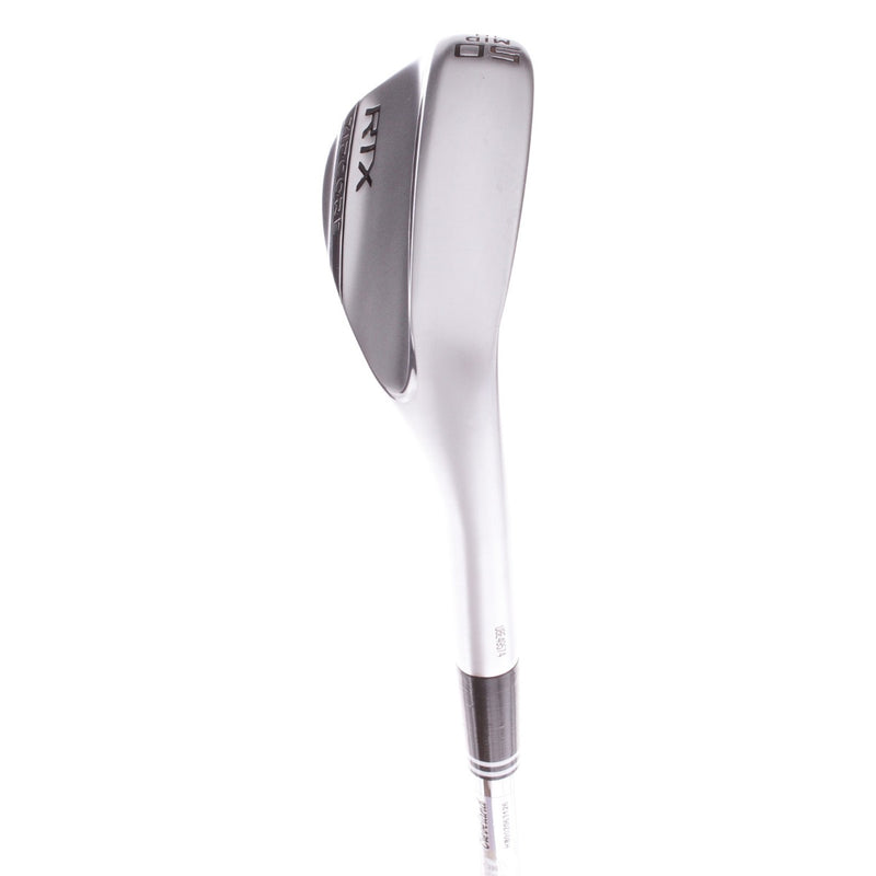 Cleveland RTX Zipcore Chrome Steel Men's Right Hand Approach Wedge 50 Degree 10 Mid Bounce Wedge - Dynamic Gold Spinner