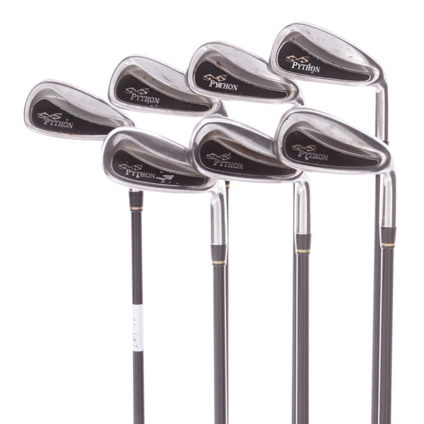 Snake Eyes Python Graphite Men's Right Hand Irons 5-SW Stiff - Snake Eyes