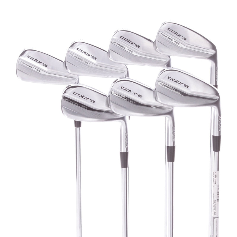 Cobra Forged Tec 2022 Steel Men's Right Hand Irons 4-PW Regular - KBS $ Taper Lite