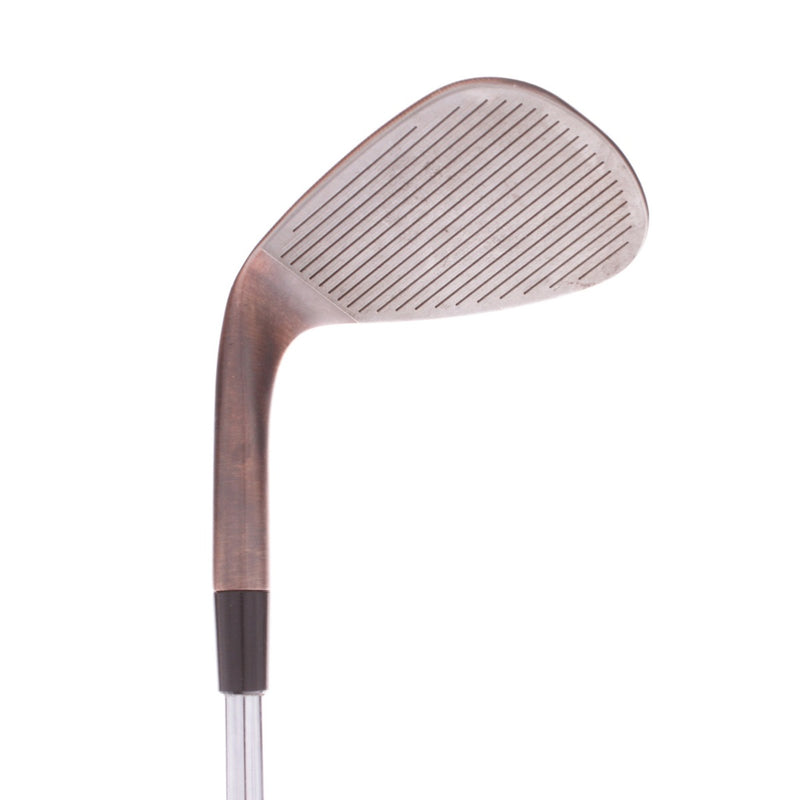 TaylorMade Milled Grind Hi-Toe Raw 3 Copper Steel Men's Right Hand Lob Wedge 60 Degree 10 Bounce Wedge - KBS Hi-Rev 2.0 115