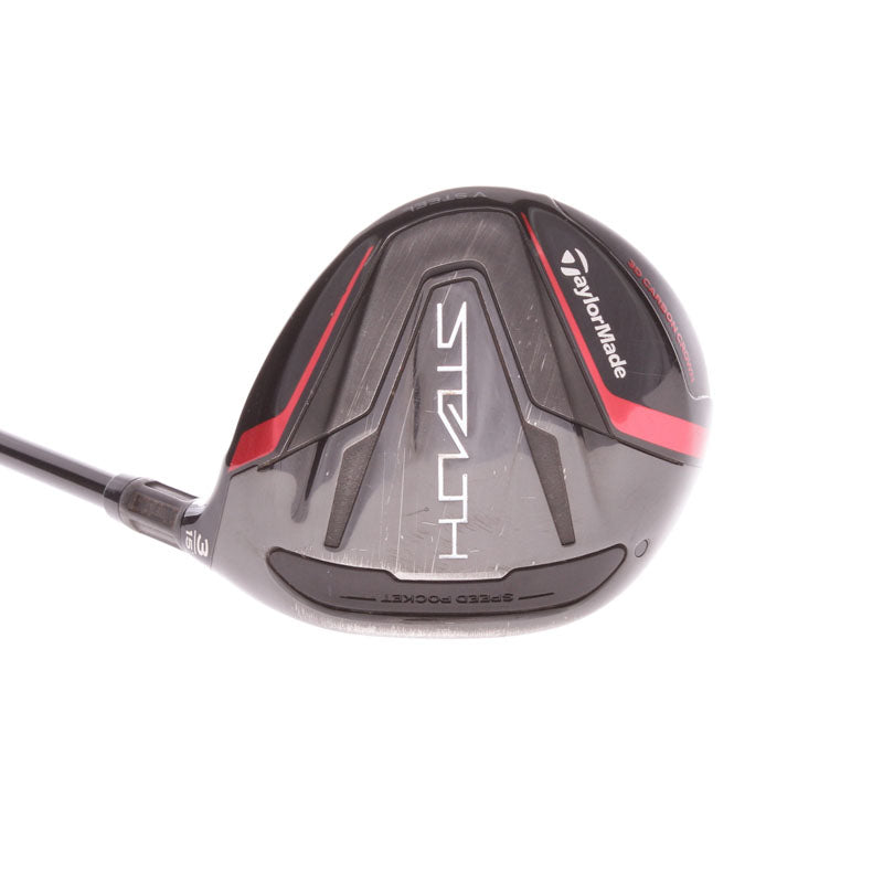 TaylorMade Stealth Graphite Men's Right Hand Fairway 3 Wood 15 Degree Stiff - Fujikura Ventus 6