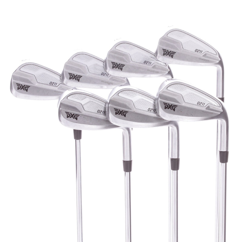 PXG-Parsons Xtreme Golf 211 Steel Men's Right Hand Irons 5-GW Stiff - Elevate Tour VSS