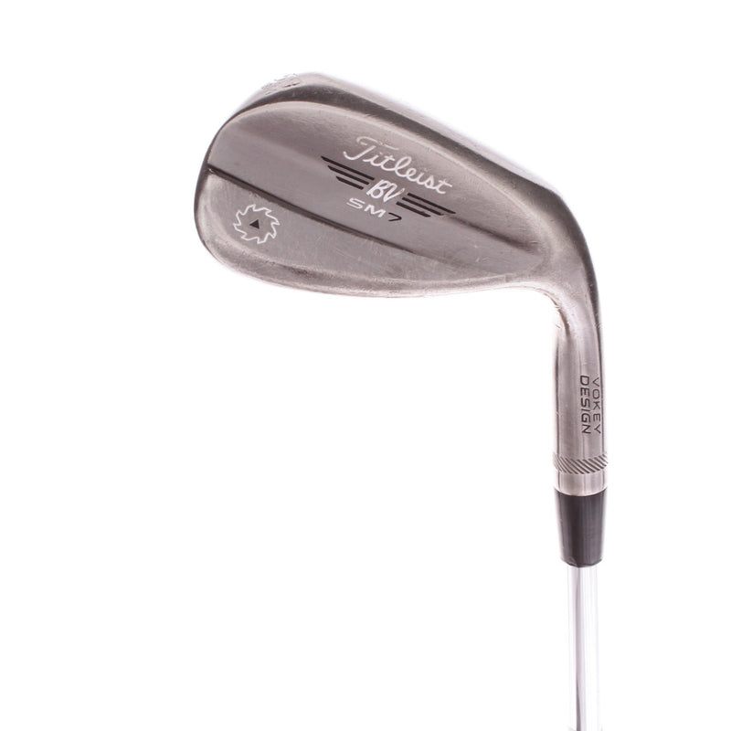 Titleist Vokey SM7 Brushed Steel M Grind Steel Men's Right Hand Lob Wedge 58 Degree 8 Bounce Wedge - BV Vokey