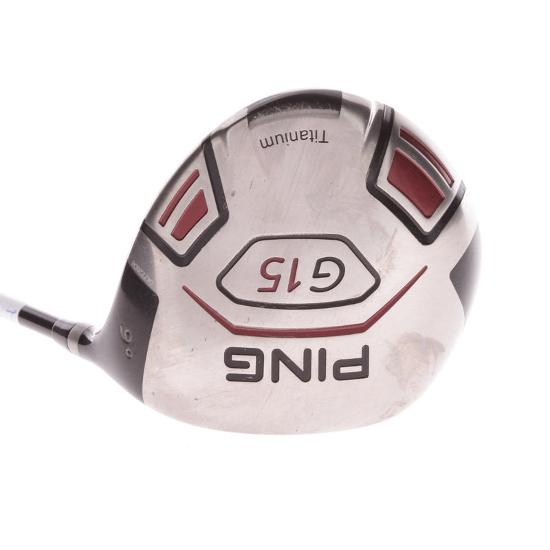 Ping G15 Graphite Men's Right Hand Driver 9 Degree Stiff - Prolaunch Red