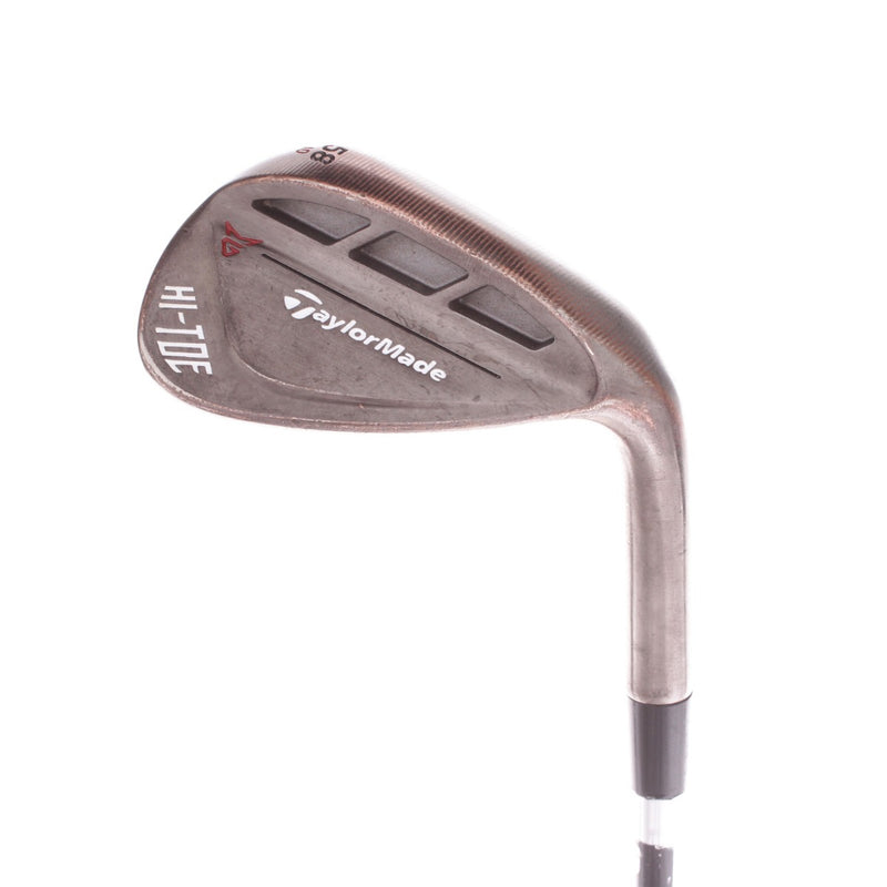 TaylorMade Milled Grind Hi -Toe Raw SB Steel Men's Right Hand Lob Wedge 58* 6 Bounce Wedge - KBS Hi Rev 2.0