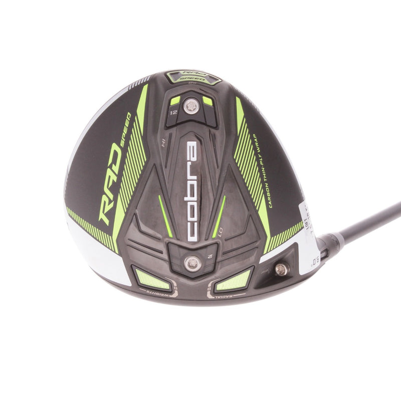 Cobra Rad Speed Graphite Men's Left Hand Driver 9 Degree Regular - Fujikura Motore F3 6R