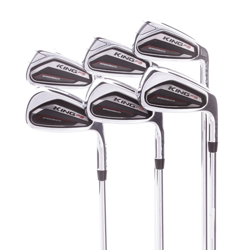 Cobra King F9 Speedback Steel Men's Right Hand Irons 5-PW  Regular - KBS Tour V90