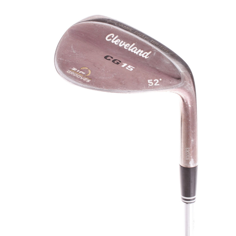 Cleveland CG15 Gap Wedge 52 Degree Steel Men's Right Hand Wedge - Cleveland Traction