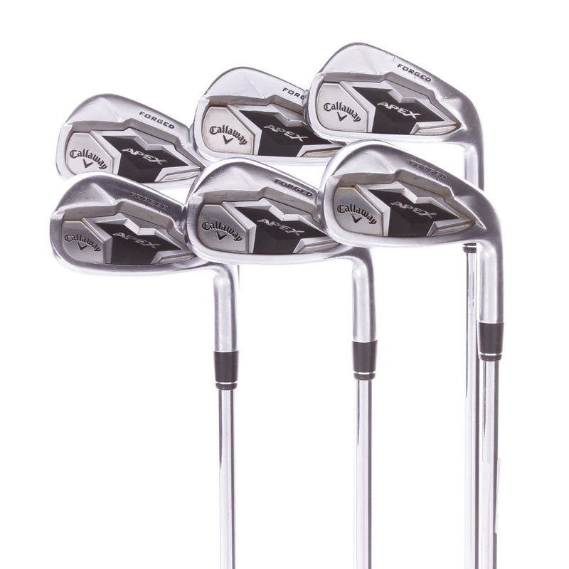 Callaway Apex CF 19 Steel Men's Right Hand Irons 6-PW+AW Regular - True Temper Elevate 95