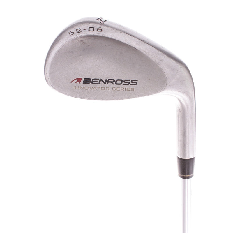 Benross Innovator Series Steel Men's Right Hand Gap Wedge 52 Degree 6 Bounce Wedge - True Temper Dynamic Lite