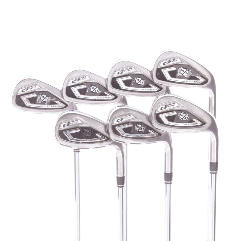 Wilson Staff C300 Steel Men's Right Hand Irons 5-GW Soft Regular - KBS Tour 90