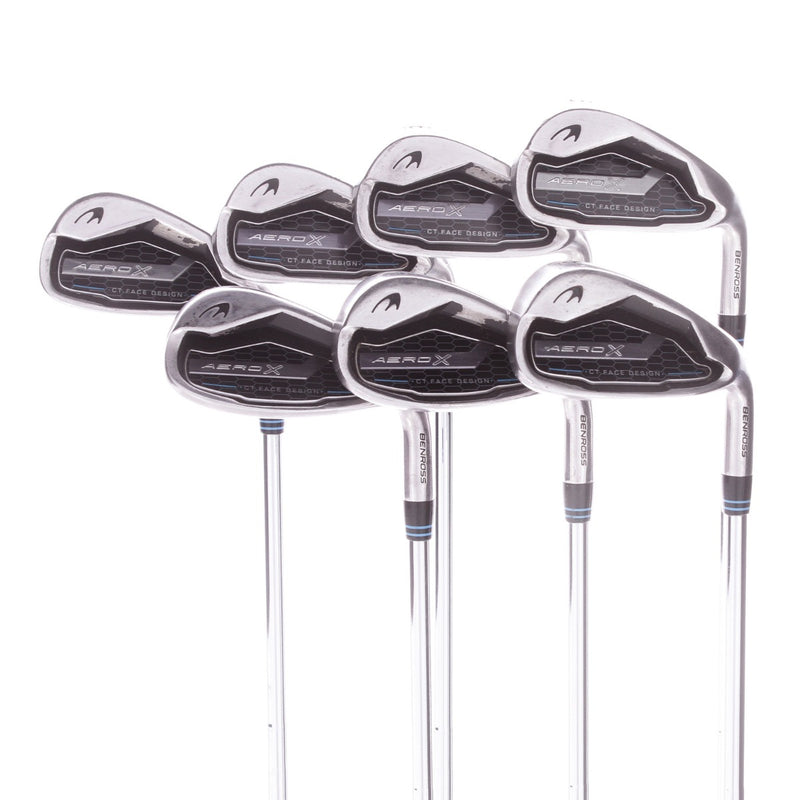 Aero X CT Face Steel Men's Right Hand Irons 5-SW Regular - KBS Tour 105