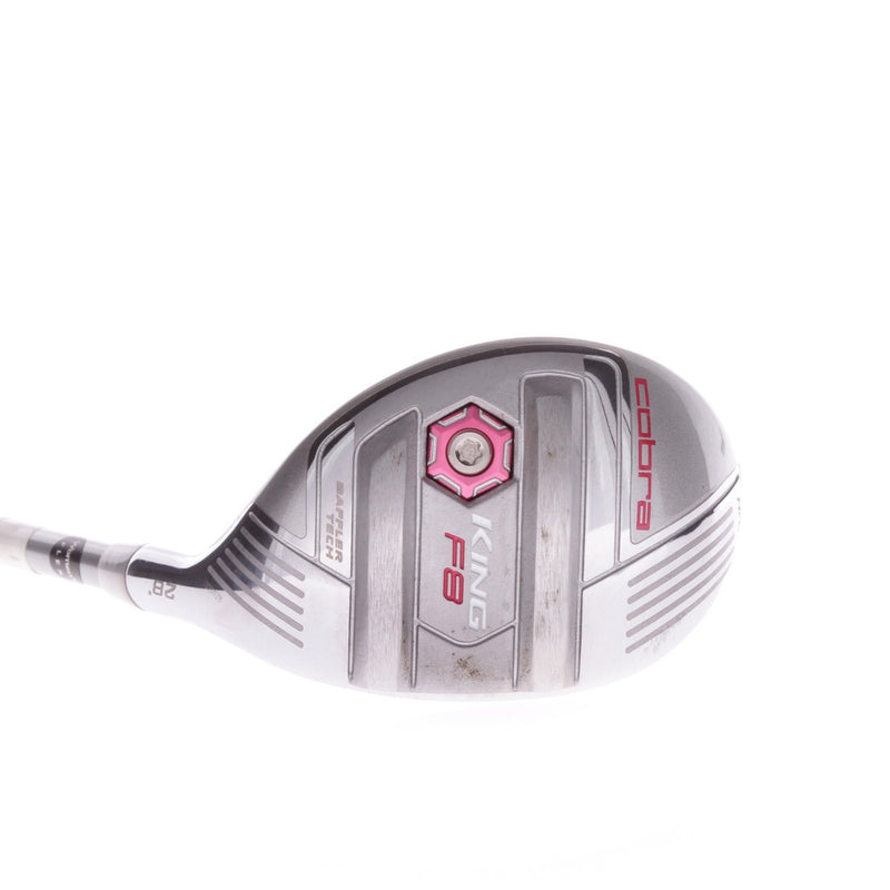 Cobra King F8 Graphite Ladies Right Hand 6 Hybrid 28 Degree Ladies - Aldila Rogue 60