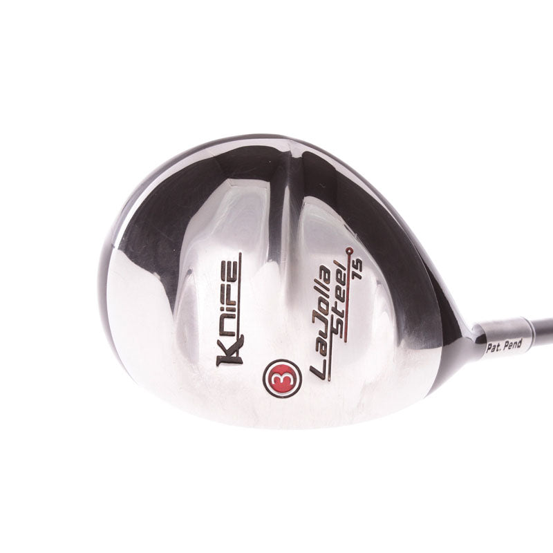 Knife LaJolla Steel Graphite Men's Left Hand Fairway 3 Wood 15 Degree Regular - La Jolla