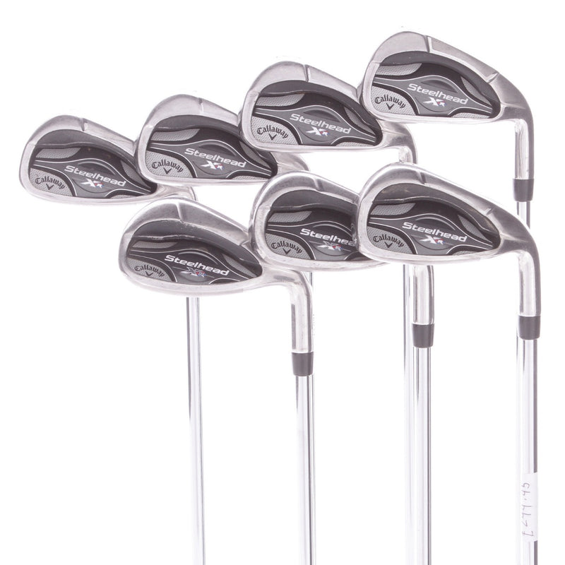 Callaway Steelhead XR 360CF Steel Men's Right Hand Irons 5-SW Regular - KBS Tour 90