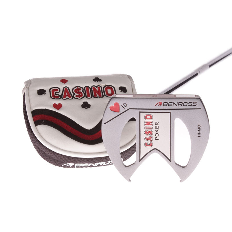 Benross Casino Poker Men's Right Hand Putter 32 Inches - Super Stroke Slim 3.0