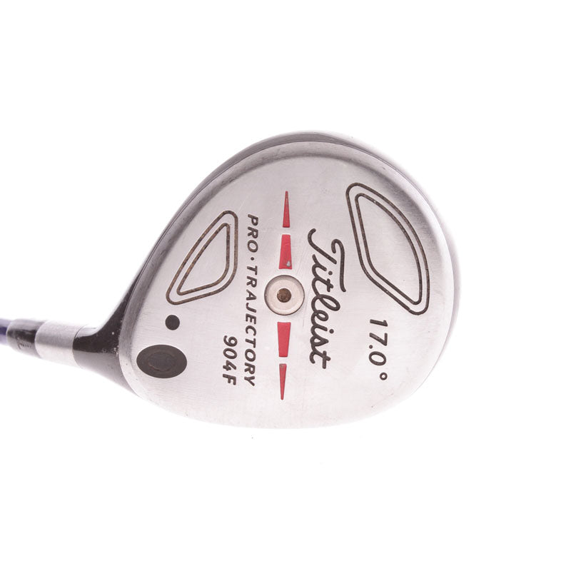 Titleist 904 F Graphite Men's Right Hand Fairway 4 Wood 17 Degree Regular - Graphic Design YR6