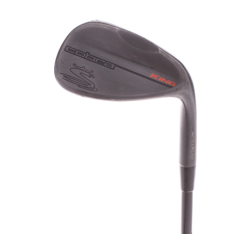 Cobra King Classic Black Steel Gap Wedge 52 Degree 12 Bounce Wedge - Dynamic Gold