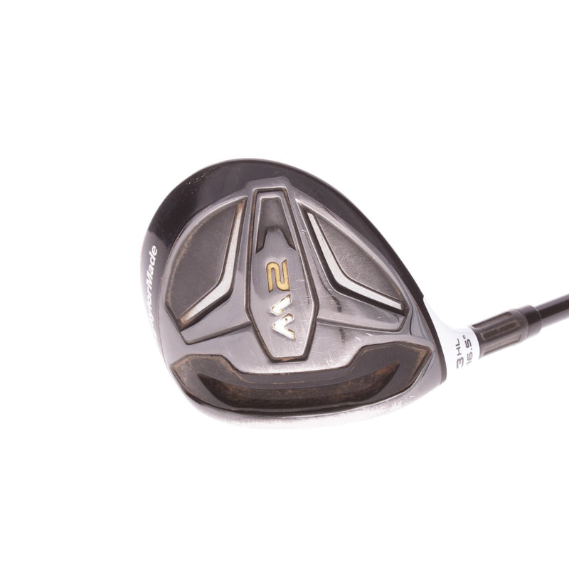 TaylorMade M2 Mens Left Hand Graphite Fairway 3 Wood HL 16.5 Degree Regular - M2 Reax 65