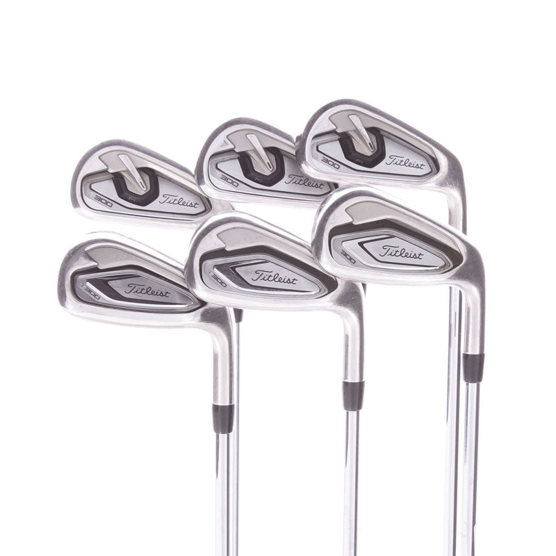 Titleist T300 Steel Men's Right Hand Irons 5-PW Regular AMT Black R300