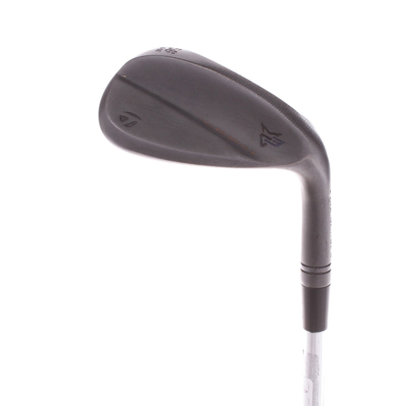 TaylorMade Milled Grind 3 Black LB Steel Lob Wedge 58 Degree 8 Bounce Stiff - Dynamic Gold Tour Issue S200