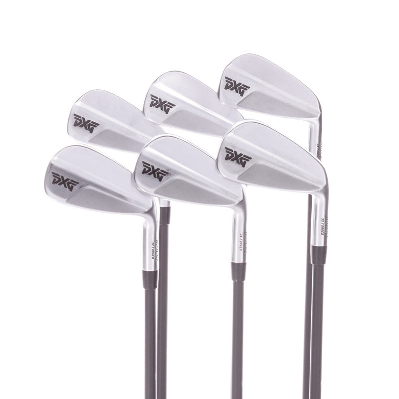 PXG-Parsons Xtreme Golf 0211 ST Graphite Men's Right Hand Irons 5-PW Stiff - Mitsubushi 80