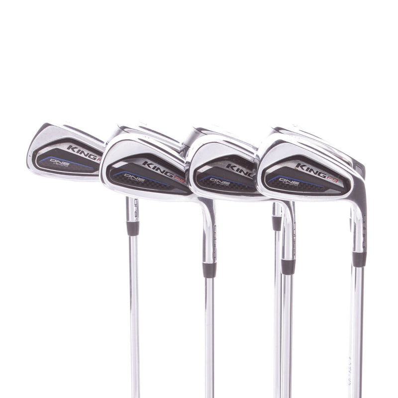 Cobra F9 One Length Steel Men's Right Hand Irons 5-GW Regular - KBS Tour 110