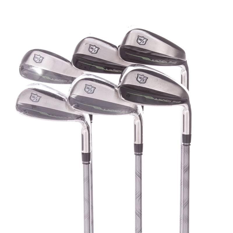 Wilson Launch pad 2 Graphite Ladies Right Hand Irons 6-SW  Ladies - Project X Evenflow