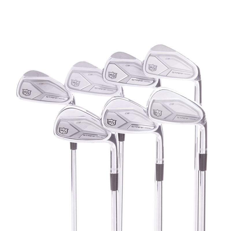 Wilson Staff Model CB Steel Men's Right Hand Irons 4-PW  Stiff - Dynamic Gold S300