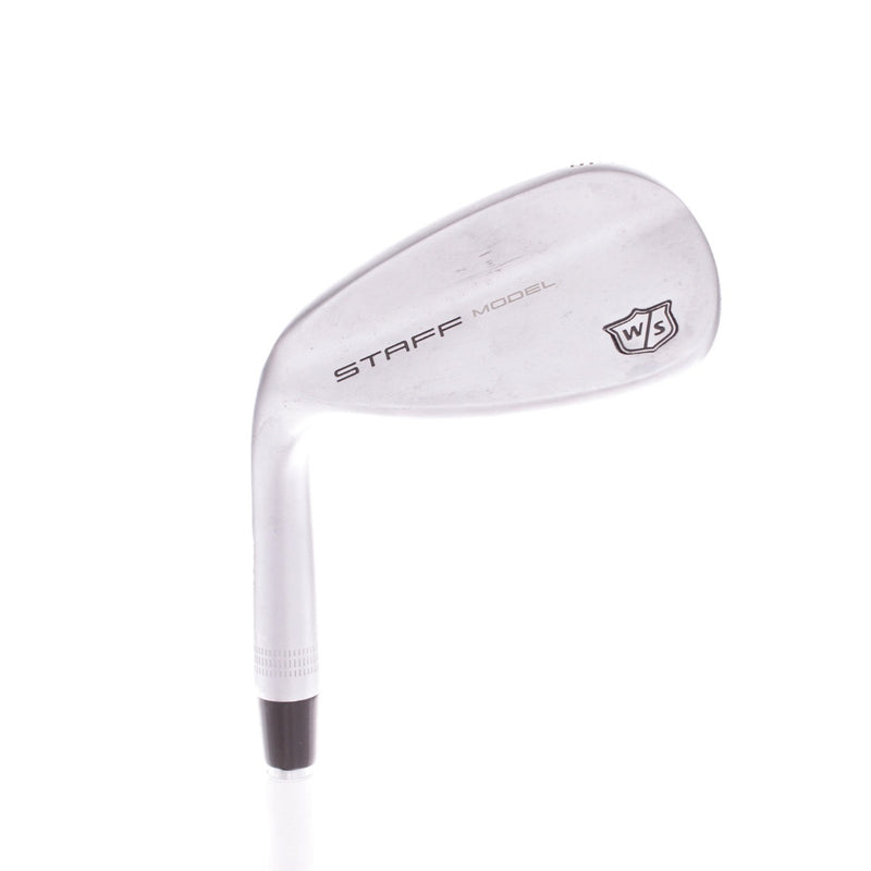 Wilson Staff Model Steel Men's Left Hand Gap Wedge 52 Degree 8 Bounce Stiff - Dynamic Gold AMT