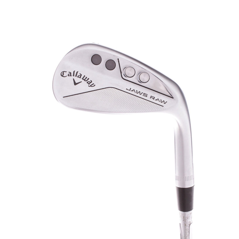 Callaway Jaws Raw Face S Grind Steel Men's Right Hand Gap Wedge 52 Degree 10 Bounce Wedge - Dynamic Gold Tour Issue