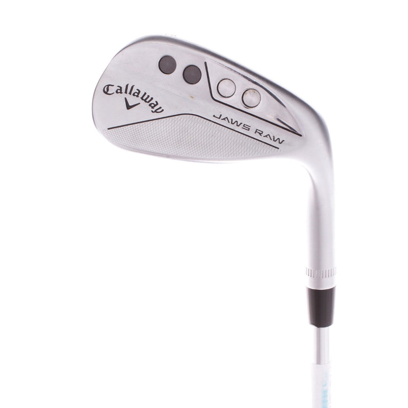 Callaway Jaws Raw Face Steel Men's Right Hand Sand Wedge 56 Degree 10 Bounce Wedge - Dynamic Gold Tour Issue