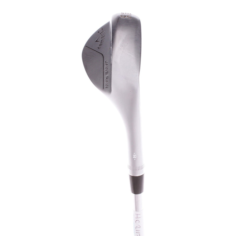 Callaway Jaws Raw Face Steel Men's Right Hand Sand Wedge 56 Degree 10 Bounce Wedge - Dynamic Gold Tour Issue