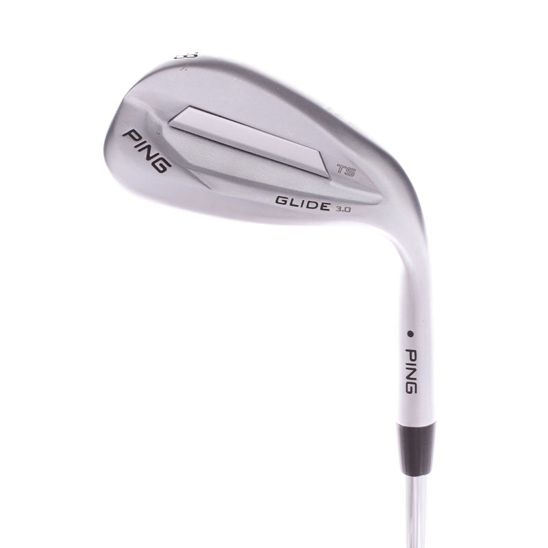 Ping Glide 3.0 TS Chrome Steel Men's Right Hand Lob Wedge Black Dot 58 Degree 6 Bounce Wedge - Ping Nippon Shaft